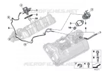 Pompe à haute pression/Conduites pour BMW 750LiX 4.4