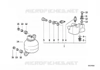Regulat.de pression/reservoir a pression pour BMW 740i