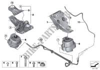 Suspension moteur pour BMW X6 28iX
