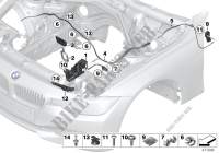 Système de fermeture du capot moteur pour BMW 335i