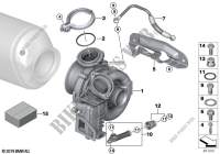 Turbo compressore   Ricambi Usati pour BMW X5 3.0d