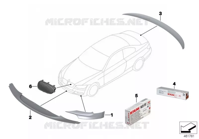 BMW Performance accessoires BMW BMW Série 3 2004 330d N 330d