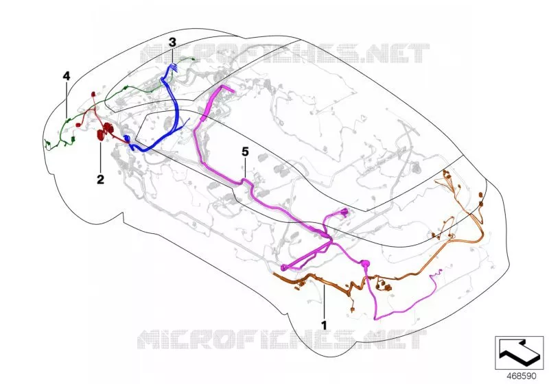 Câble de répar. module Drive BMW BMW i3 2015 i3 A i3 94Ah