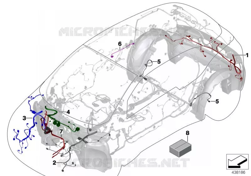 Câble de répar. module Life BMW BMW i3 2017 i3 A i3 120Ah Rex