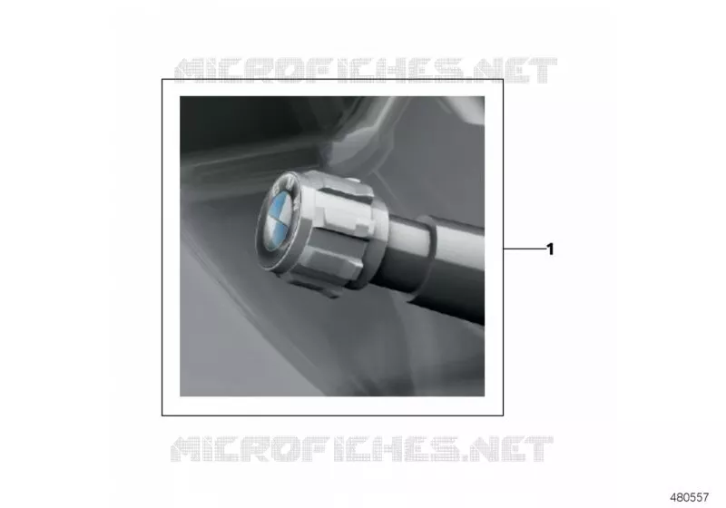 Capuchons de valve BMW BMW Série 7 2011 730Ld A 730Ld