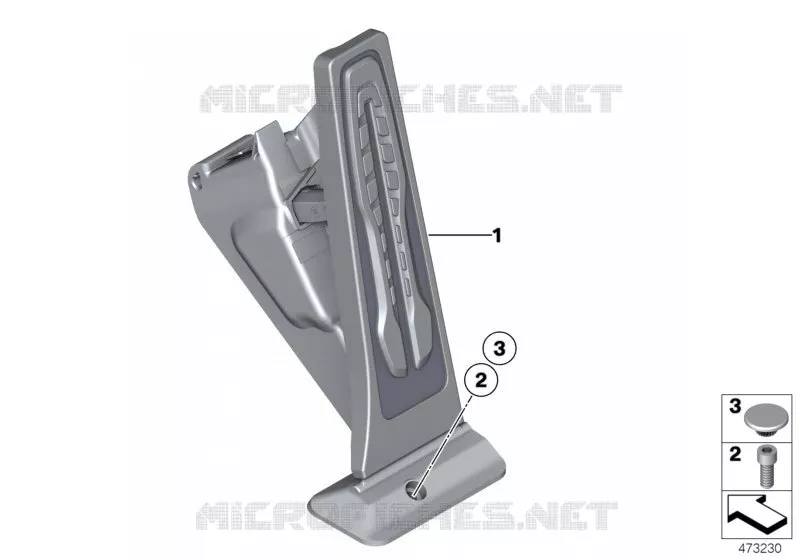 Cde daccélérateur/module pédale daccél BMW BMW Série 5 2018 520d N 520d