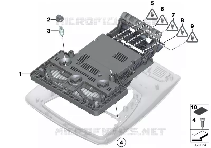 Centrale de commande de toit High BMW BMW Série 7 2007 730Li A 730Li