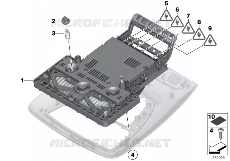 Centrale de commande de toit Low BMW BMW Série 5 2012 520d N 520d