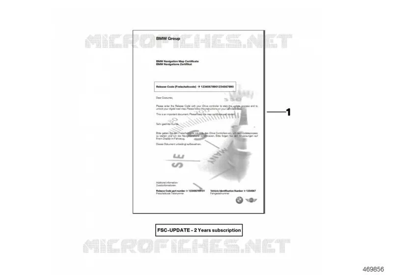 Code de déblocage mise à jour NAV CIC-H BMW BMW Série 7 2008 740Li A 740Li