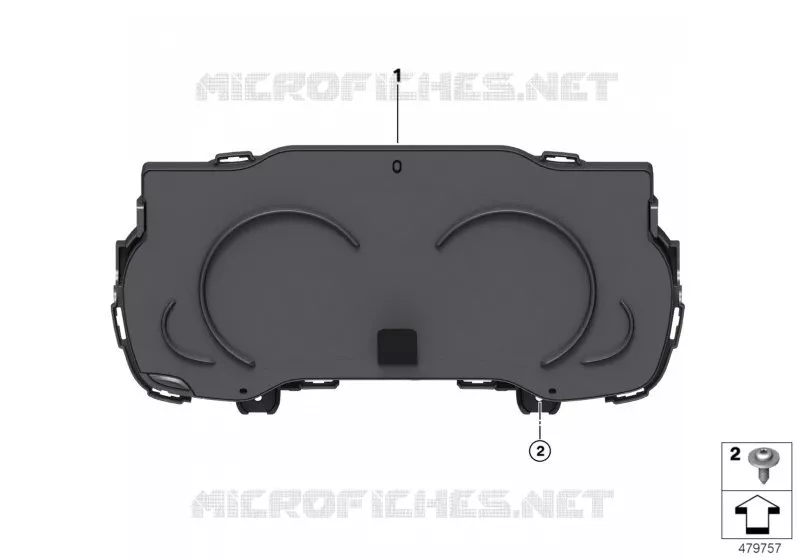 Comb.instr.écr.multi-info.ac.aff.tte hte BMW BMW X3 2018 X3 20dX N X3 20dX