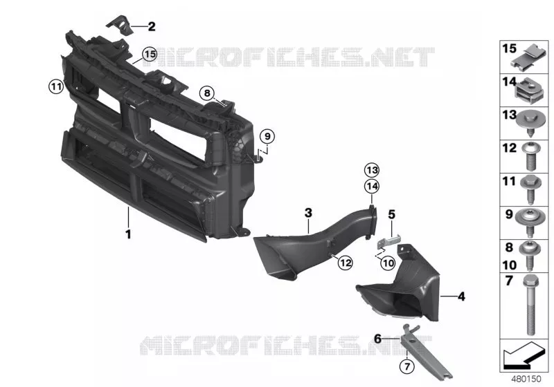Conduits dair BMW BMW X1 2017 X1 18dX N X1 18dX