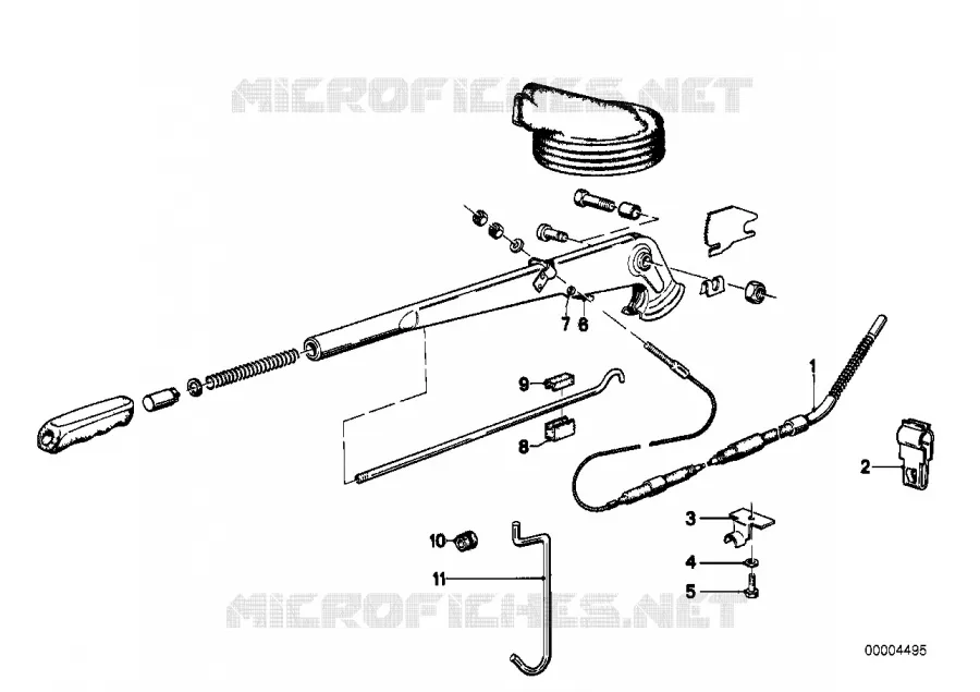Frein a main/commande BMW BMW Série 5 1977 528i A 528i