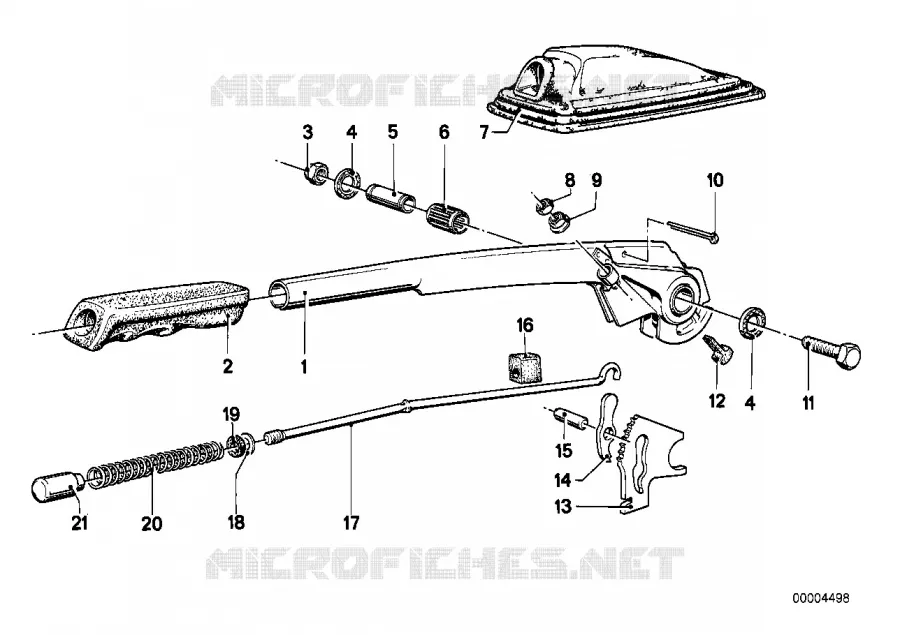 Frein a main/commande BMW BMW Série 7 1977 730 M 730
