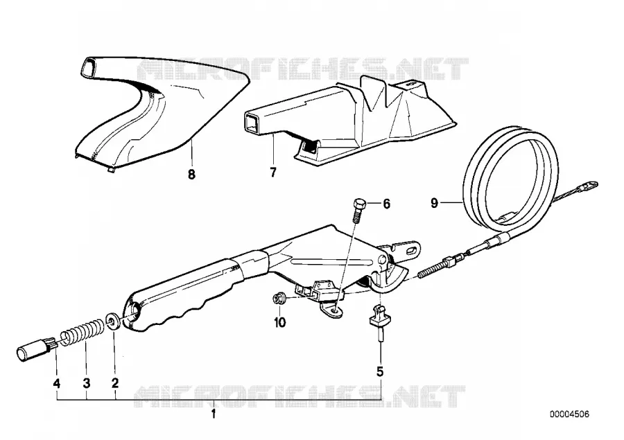 Frein a main/commande BMW BMW Série 7 1992 730iL A 730iL