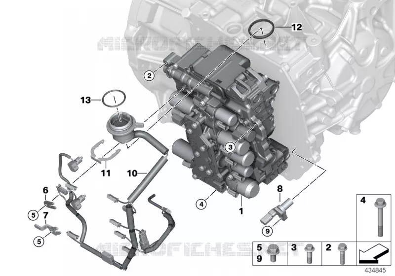 GA8F22AW unité cde et élém. rapportés BMW BMW X2 2016 X2 20dX N X2 20dX