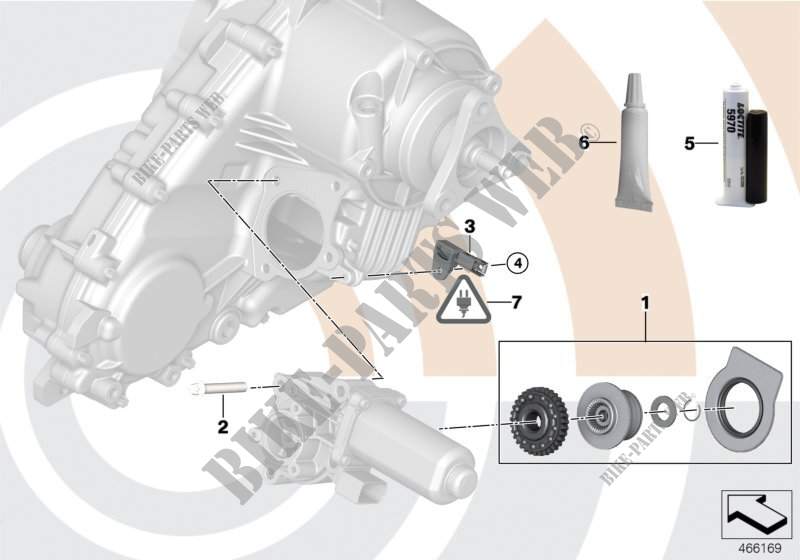 Kit de réparation servomoteur pour BMW X6 50iX