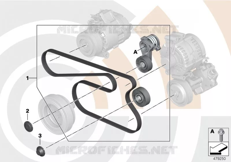 Kit rép. transmiss. courroie Value Line BMW BMW Série 5 2009 528i N 528i