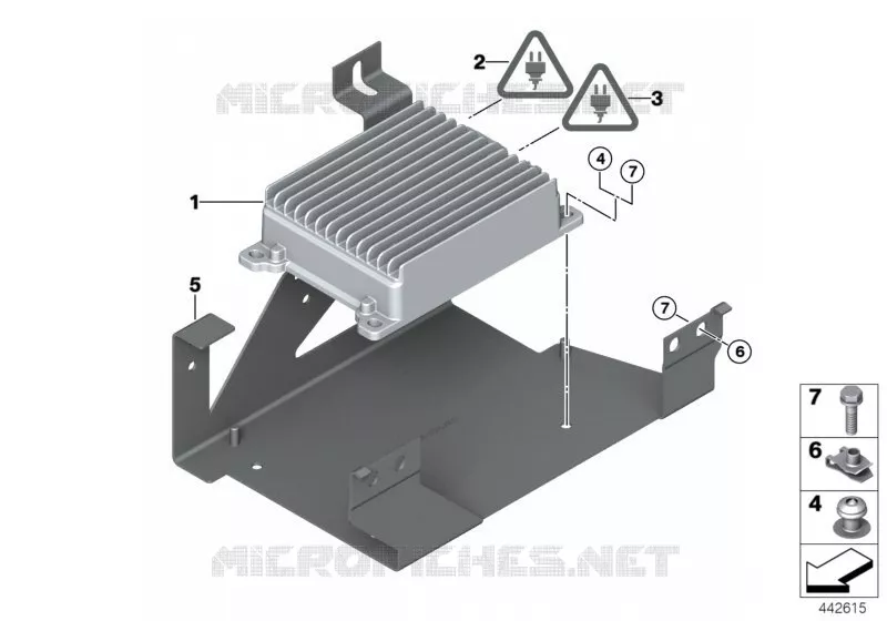 Module de charge batterie / BCU150 BMW BMW Série 6 2015 M6 N M6