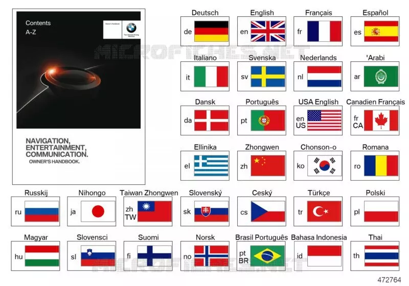 Notice Infodivertissement HU-H BMW BMW Série 7 2007 740Li A 740Li