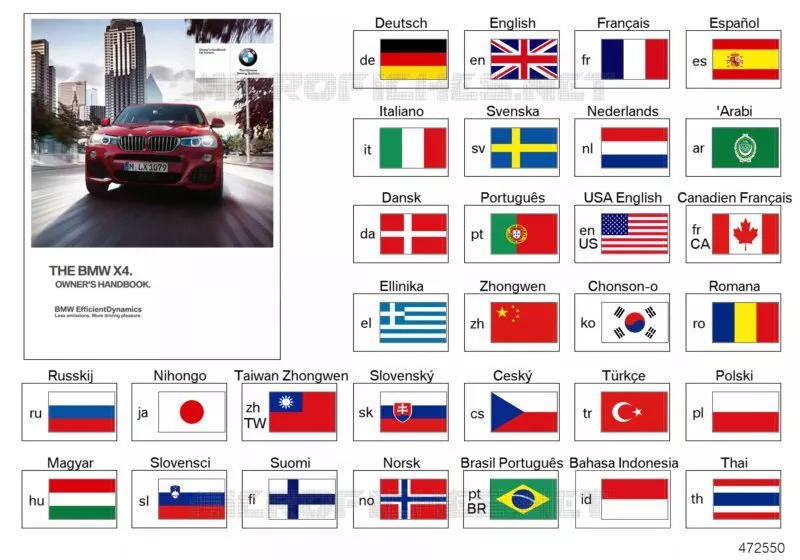 Notice dutilisation F26 X4 BMW BMW X4 2013 X4 35dX N X4 35dX