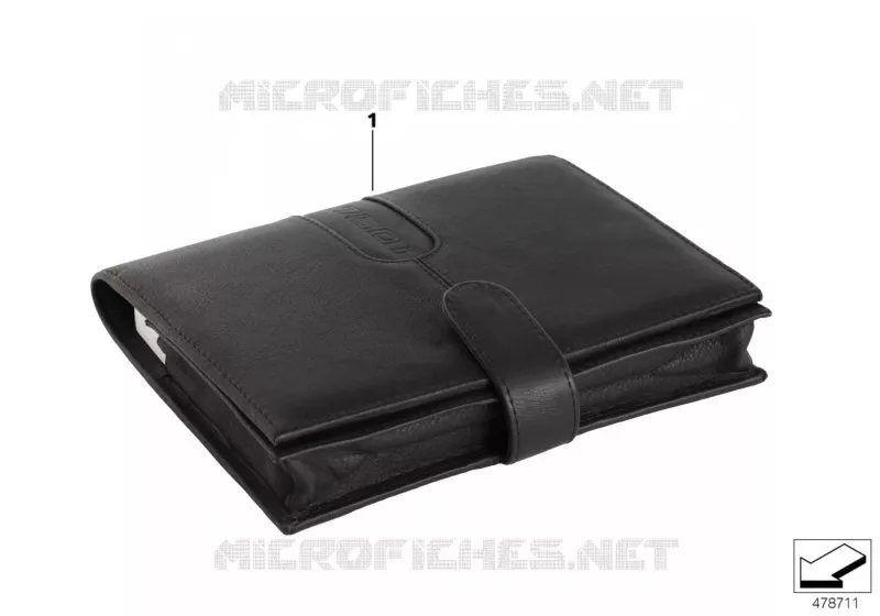 Pochette du livret de bord BMW BMW Série 7 2007 750Li A 750Li