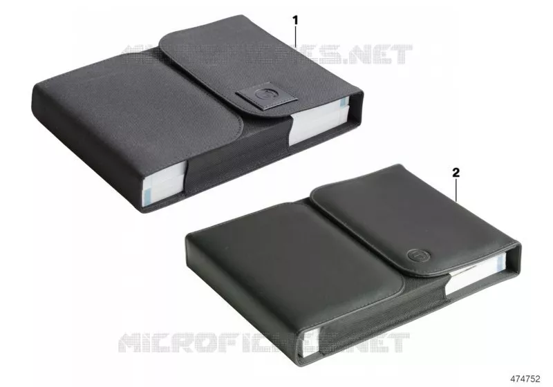 Pochette du livret de bord BMW BMW Série 7 2008 740Li A 740Li