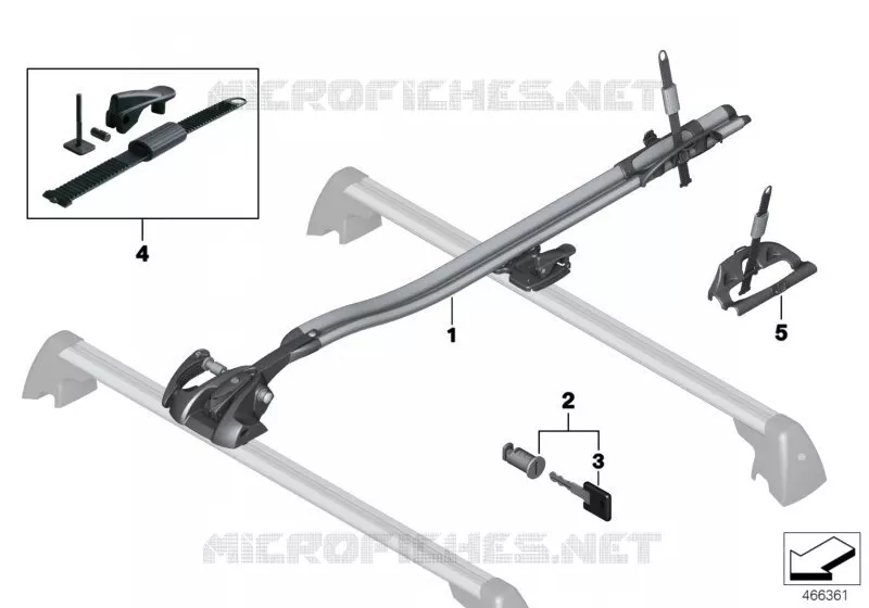 Porte-velo de course BMW BMW Série 4 2013 418d N 418d
