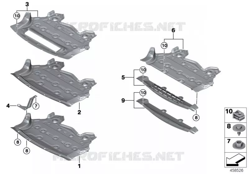 Protection de compartiment moteur BMW BMW X5 2014 X5 25d A X5 25d