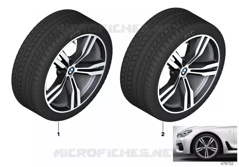 Roue hiver compl.M ray.doubl. 648M - 20