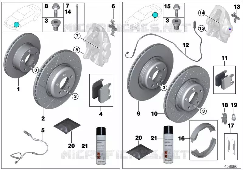 Service freins BMW BMW Série 3 2012 320d N 320d