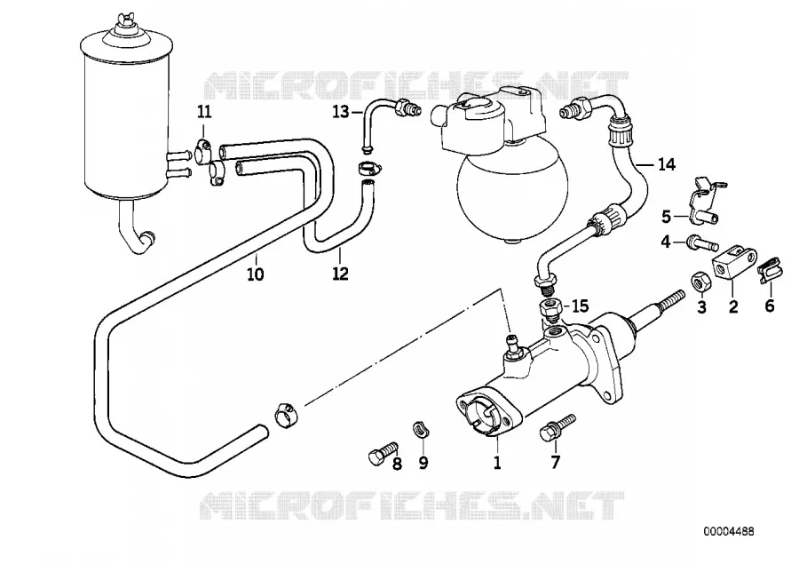 Servo-frein a commande hydraulique BMW BMW Série 6 1980 628CSi A 628CSi