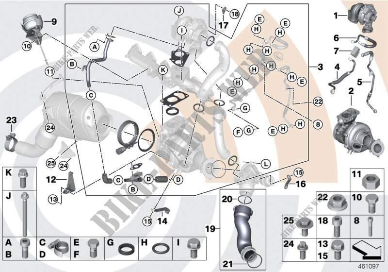 Turbocompress et kit montage Value Line pour BMW X6 35dX