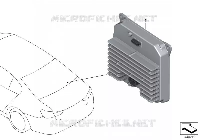 boîtier électr. Power Control Unit PCU BMW BMW X5 2017 X5 M50dX A X5 M50dX