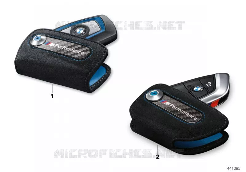 étui porte-clés M-Performance BMW BMW Série 2 2014 M2 N M2