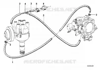 Commande dallumage a depression pour BMW 745i