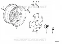 M system II (styl.21) pour BMW M5 3.8