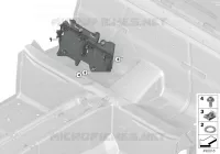 Support module capote cabriolet pour BMW i8