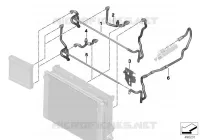 Syst.refroid.  décalé. Radiateur pour BMW 740Li