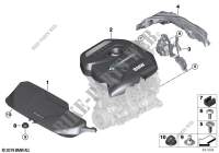 Couvre culasse/caches pour BMW 230i