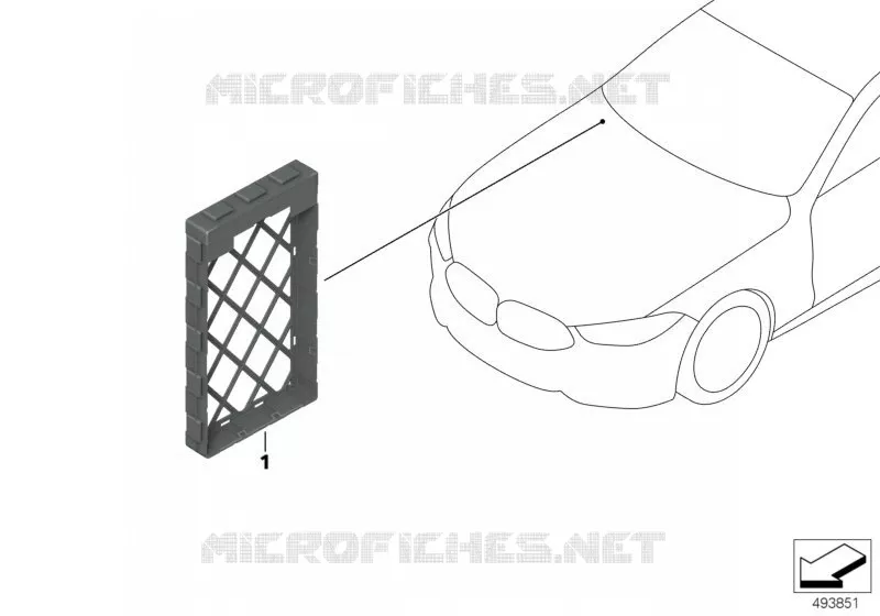Adaptateur Body Domain Controller BDC BMW BMW Série 8 2018 M8 A M8