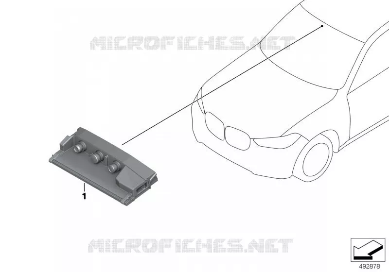 Caméra KAFAS BMW BMW Série 3 2018 320d N 320d
