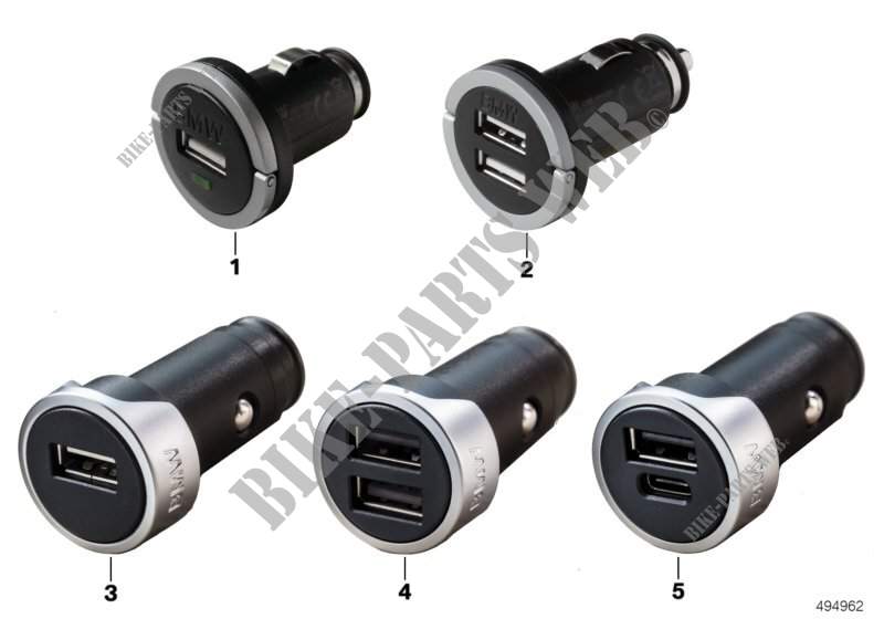 Chargeur USB BMW pour BMW 750LdX