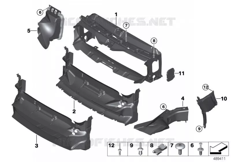 Conduits dair BMW BMW Série 4 2016 435dX N 435dX