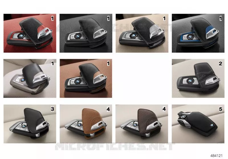 Etui à clés BMW BMW Série 7 2007 750Li A 750Li