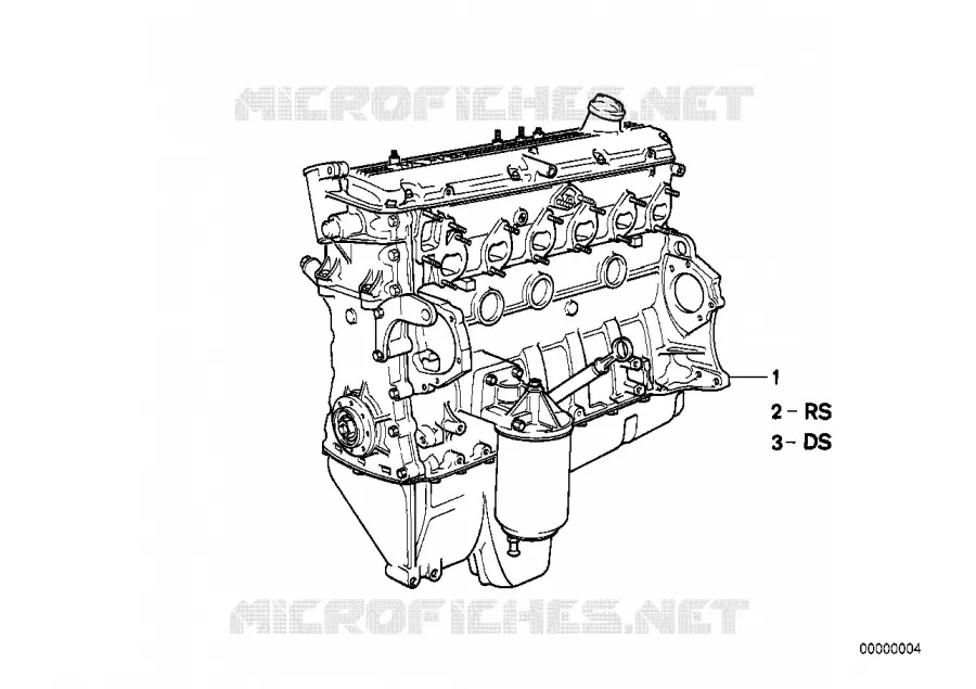 Moteur BMW BMW Série 6 1979 628CSi M 628CSi