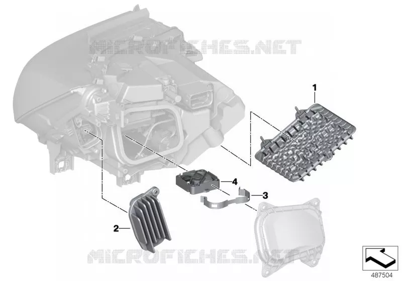 Pièces électroniques projecteur LED BMW BMW i3 2018 i3 A i3s 120Ah Rex