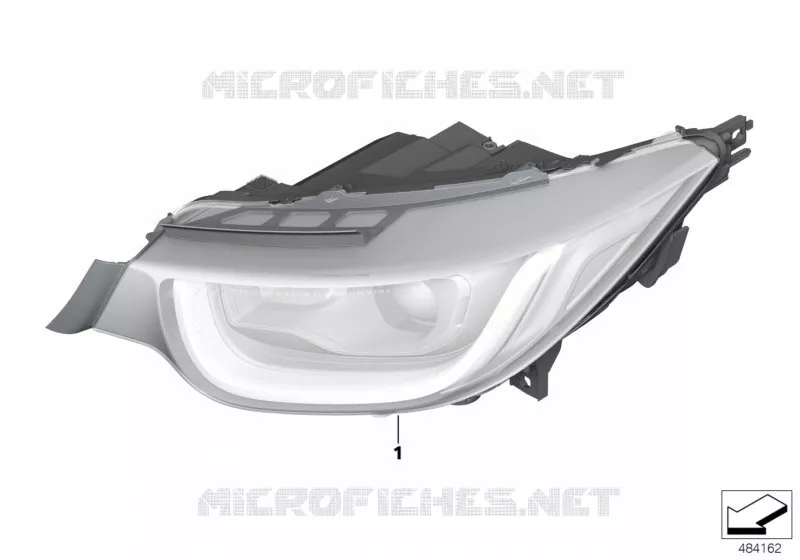 Projecteur BMW BMW i3 2017 i3 A i3 120Ah