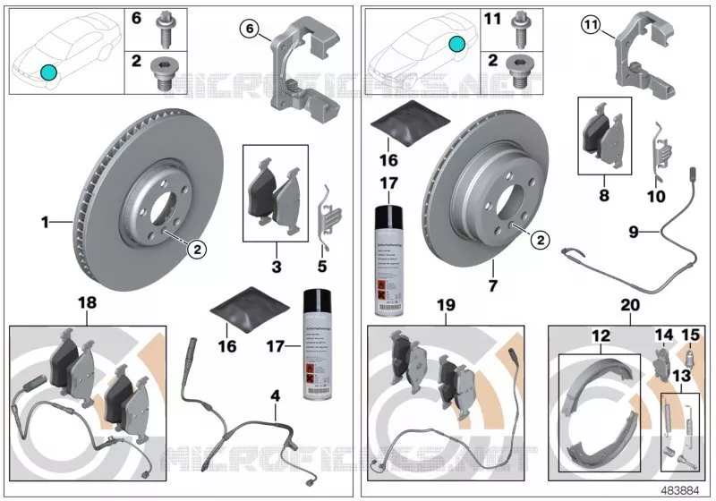 Service freins BMW BMW X6 2007 X6 30dX A X6 30dX