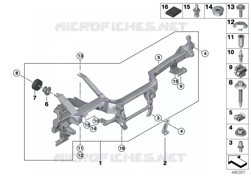 Support tableau de bord BMW BMW Série 8 2017 M8 A M8