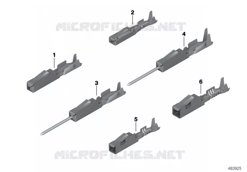 Système de connexion MQS BMW BMW Série 7 2000 735Li A 735Li
